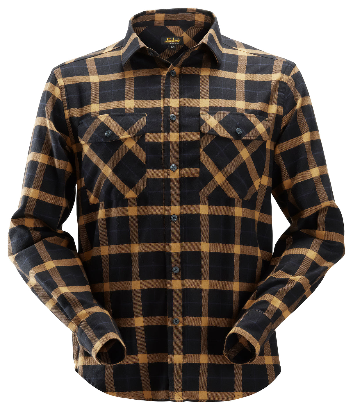 Snickers 8516 Allroundwork Flannel Check Long Sleeve Shirt