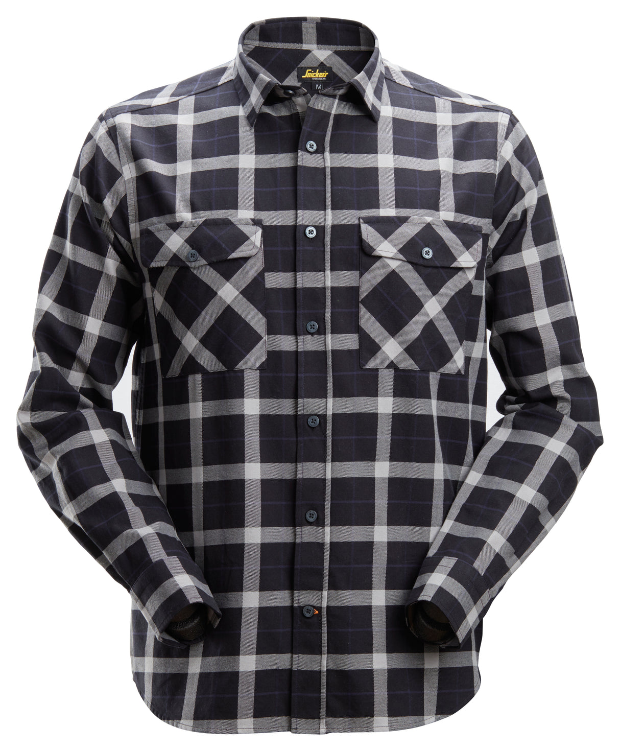 Snickers 8516 Allroundwork Flannel Check Long Sleeve Shirt