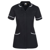 ORN 8600 - Florence Classic Tunic Black/White - 6 - Healthcare