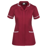 ORN 8600 - Florence Classic Tunic Maroon - White - 6 - Healthcare