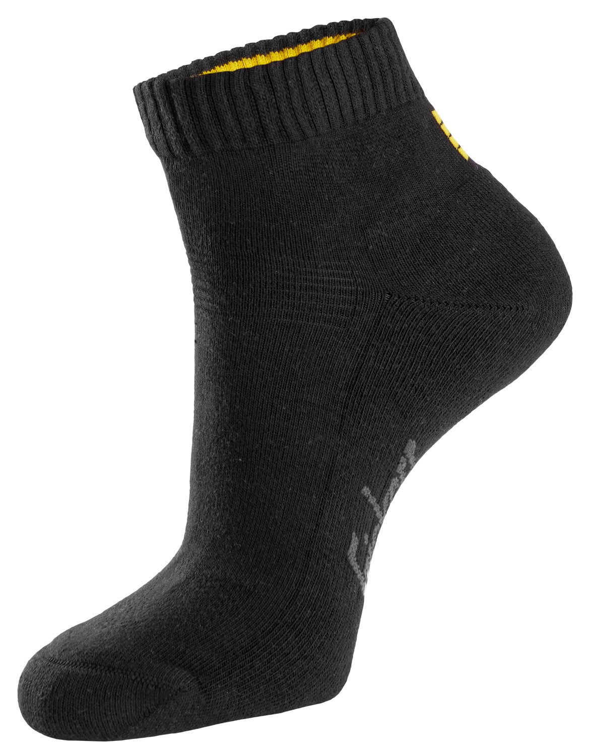 Snickers 9221 Cotton Low Socks 3-Pack - Black / 37-40