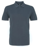 Asquith & Fox Men’s Polo - Denim / S - Shirts