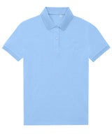 B&C Collection My Eco Polo 65/35 Women Lotus Blue - XS - Shirts