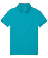 B&C Collection My Eco Polo 65/35 Women Pop Turquoise - XS - Shirts