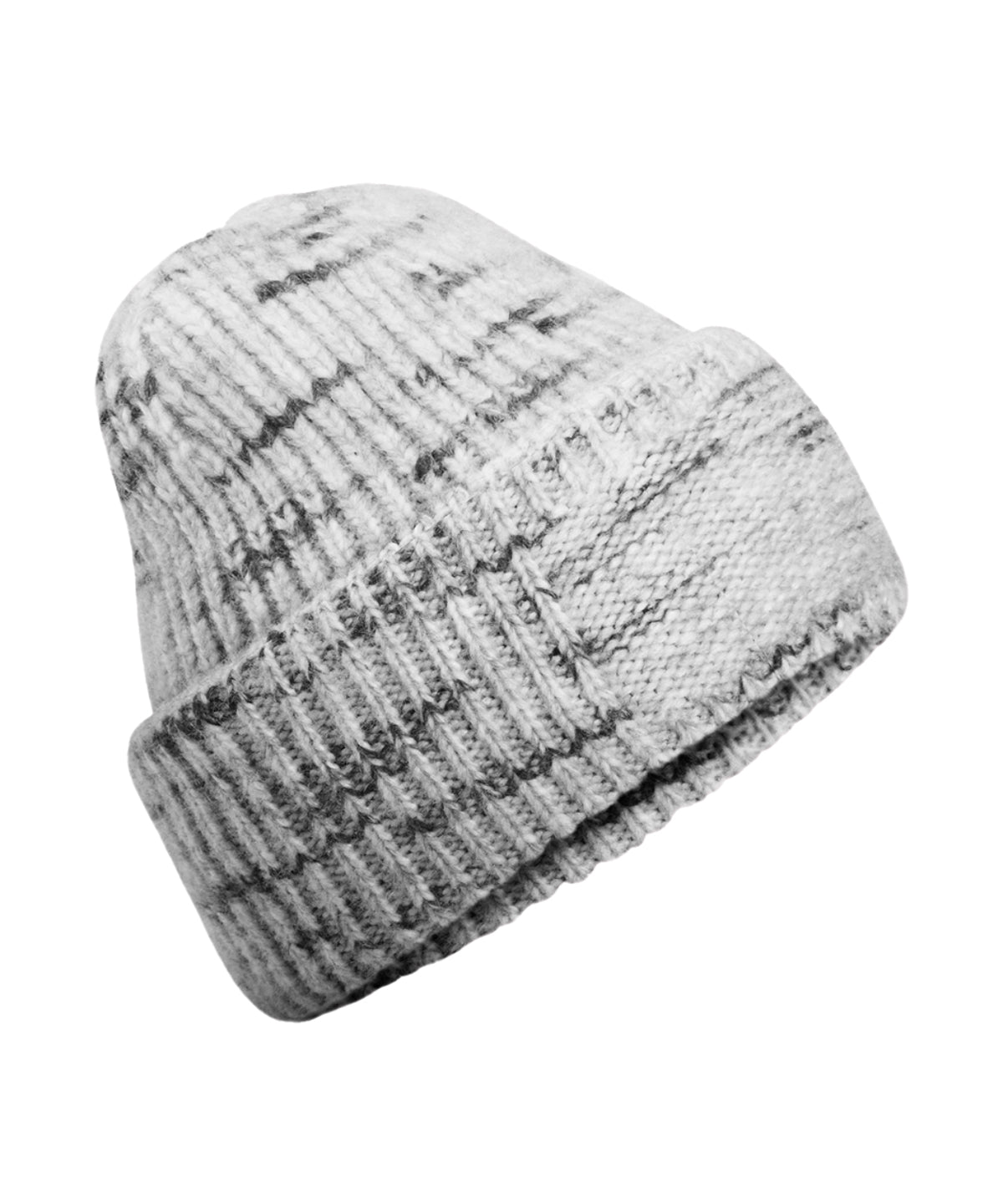 Beechfield - Chunky knit reverse patch beanie - B330R