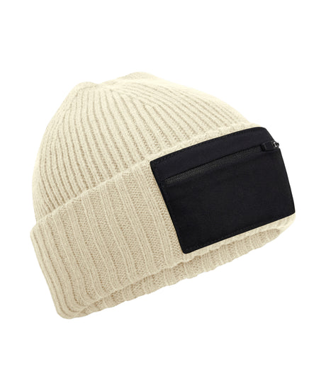 Beechfield - Zip patch beanie - B334R