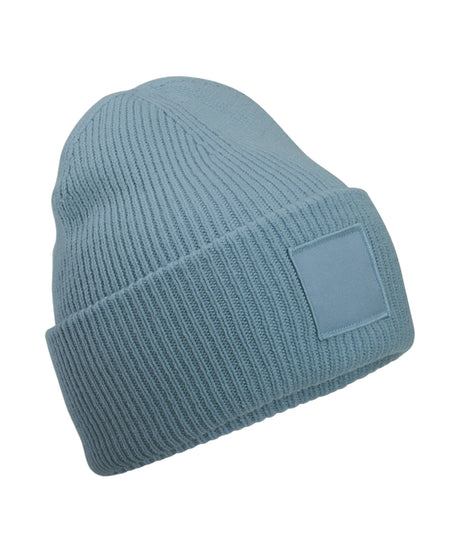 Beechfield - Deep-cuffed tonal patch beanie - B336R