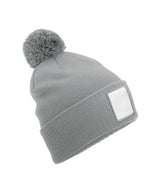 Beechfield - Applique patch pom beanie - B338R