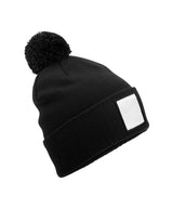 Beechfield - Applique patch pom beanie - B338R