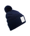 Beechfield Applique patch pom beanie