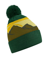 Beechfield - Mountain peaks pom pom beanie - B395R