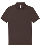 B&C Collection My Polo 210 Short Sleeve Lightweight Shirt - Roasted Coffee / S / Unisex - Shirts
