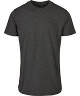 Build Your Brand Basic Round Neck Tee Charcoal - XS - T-Shirts