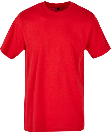 Build Your Brand Basic Round Neck Tee City Red
