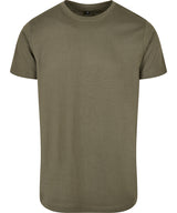 Build Your Brand Basic Round Neck Tee Olive - XS - T-Shirts