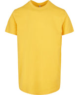 Build Your Brand Basic Round Neck Tee Taxi Yellow - XS - T-Shirts