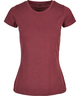 Build Your Brand Basic Womens Tee Cherry - XS - T-Shirts