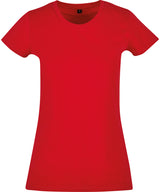 Build Your Brand Basic Womens Tee City Red - XS - T-Shirts