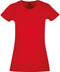 Build Your Brand Basic Womens basic tee City Red