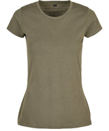 Build Your Brand Basic Womens Tee Olive - XS - T-Shirts