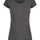 Build Your Brand Basic Womens Wide Neck Tee Charcoal