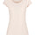 Build Your Brand Basic Womens Wide Neck Tee Pink