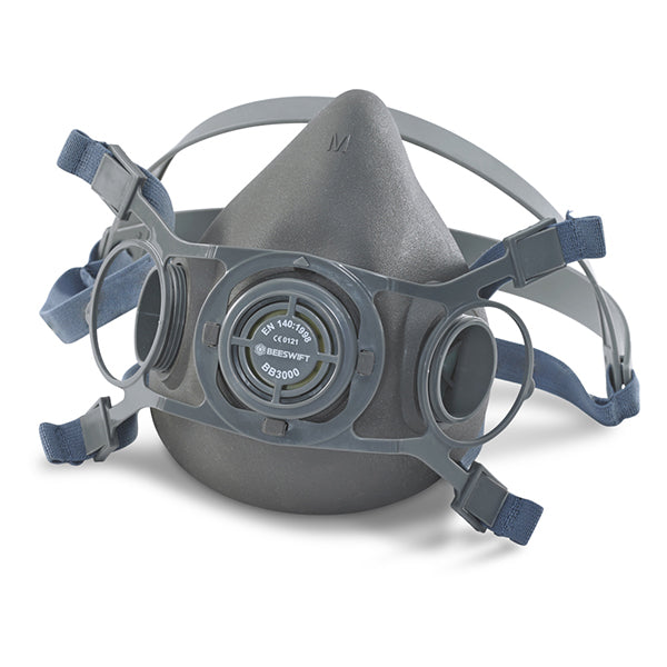 Beeswift Twin Filter Mask Medium - Grey / M - Respiratory Protection
