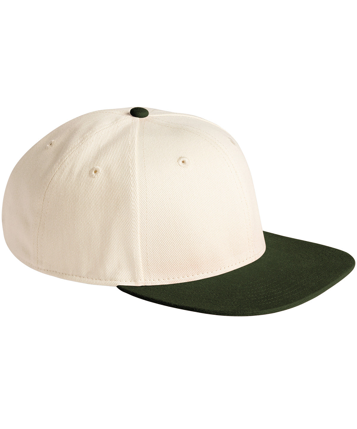 Contrast Flat Peak 6 Panel Cap