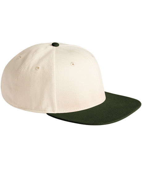 Contrast Flat Peak 6 Panel Cap