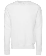 Bella Canvas Unisex Drop Shoulder Fleece Pullover - DTG White / XS - Sweatshirts