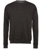 Bella Canvas Unisex Drop Shoulder Fleece Pullover - Dark Grey Heather / XS - Sweatshirts