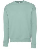 Bella Canvas Unisex Drop Shoulder Fleece Pullover - Dusty Blue / XS - Sweatshirts
