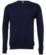 Bella Canvas Unisex Drop Shoulder Fleece Pullover - Navy / XS - Sweatshirts
