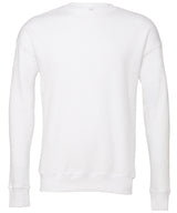 Bella Canvas Unisex Drop Shoulder Fleece Pullover - White / XS - Sweatshirts