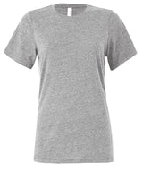 Bella Canvas Womens relaxed Jersey short sleeve tee Athletic Heather - S - T-Shirts