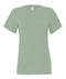 Bella Canvas Womens relaxed Jersey short sleeve tee Heather Sage