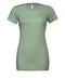 Bella Canvas Womens relaxed Jersey short sleeve tee Sage