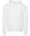 Bella Canvas Unisex polycotton fleece pullover hoodie DTG White