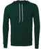 Bella Canvas Unisex polycotton fleece pullover hoodie Forest