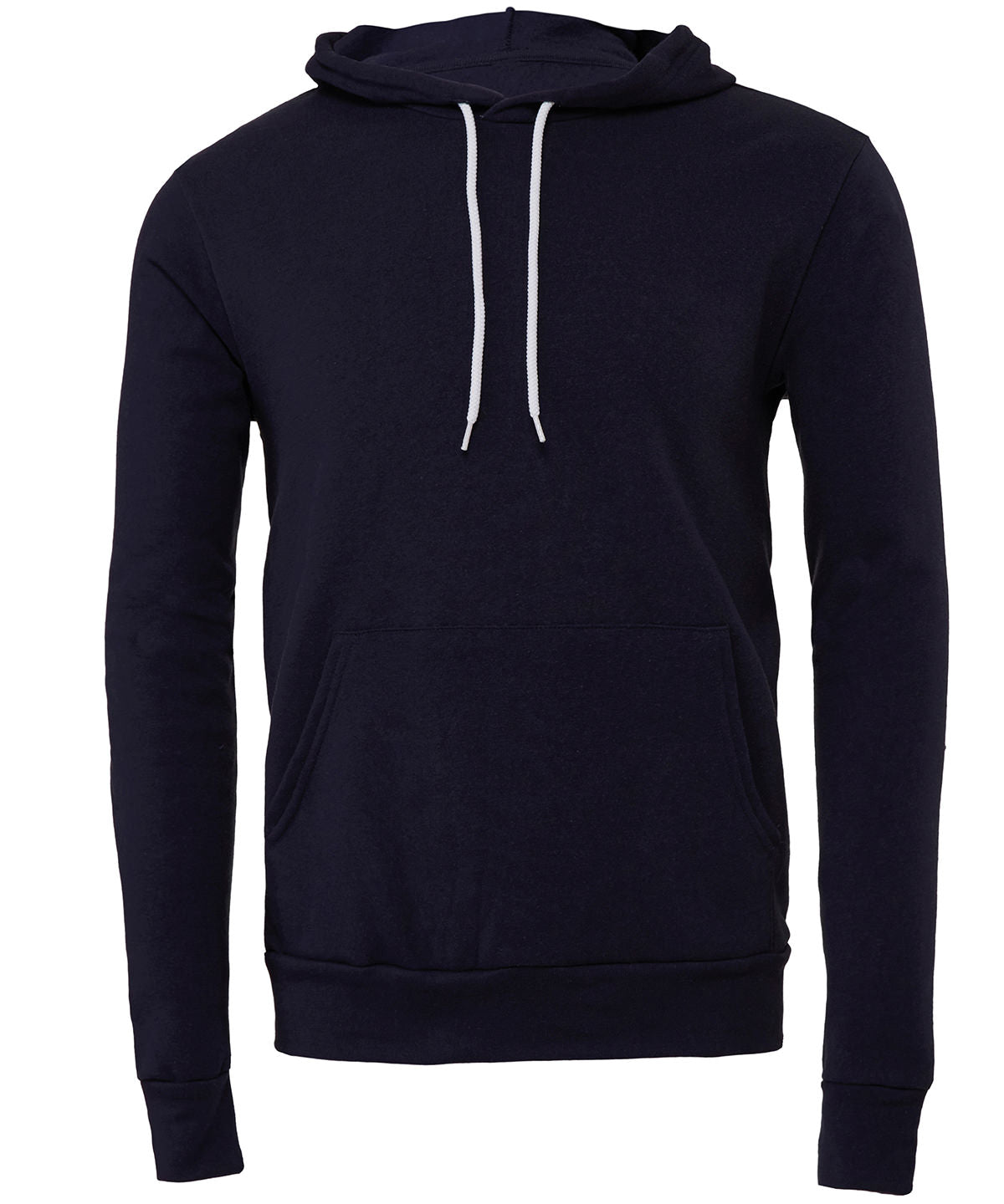 Bella Canvas Unisex polycotton fleece pullover hoodie Navy