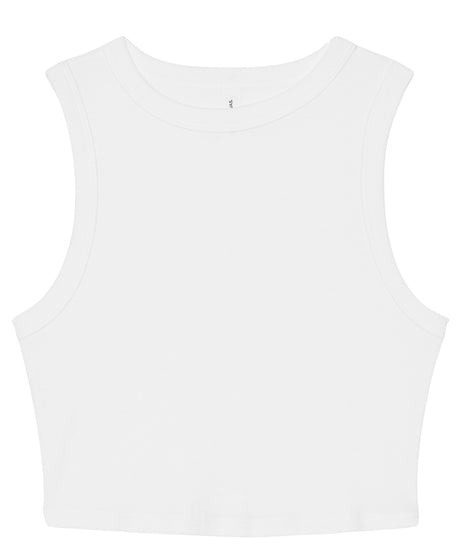 Bella Canvas - Womens micro rib muscle crop tank - BE140