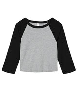 Bella Canvas - Womens micro rib 3/4 raglan baby t-shirt - BE142