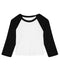 Bella Canvas - Womens micro rib 3/4 raglan baby t-shirt - BE142