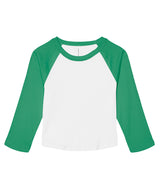 Bella Canvas - Womens micro rib 3/4 raglan baby t-shirt - BE142