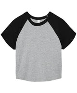 Bella Canvas - Womens micro rib raglan baby t-shirt - BE143