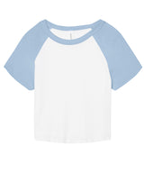 Bella Canvas - Womens micro rib raglan baby t-shirt - BE143