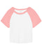 Bella Canvas - Womens micro rib raglan baby t-shirt - BE143