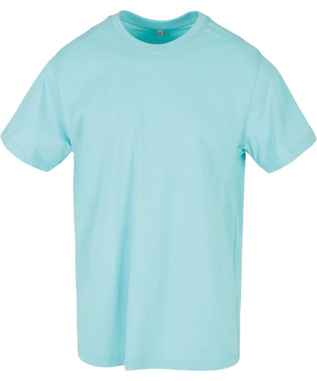 Build Your Brand T-Shirt Round-Neck Beryl Blue