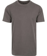Build Your Brand T-Shirt Round-Neck Dark Shadow - XS - T-Shirts