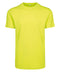 Build Your Brand T-Shirt Round-Neck Frozen Yellow